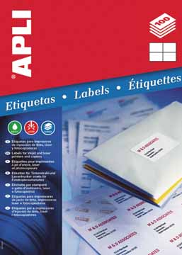 Etiketten Apli 04 etik/bl 105x148mm (100)