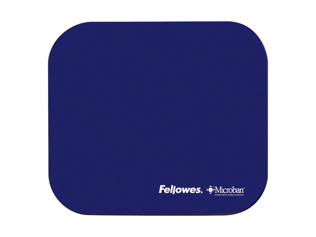 Muismat Fellowes Microban marineblauw
