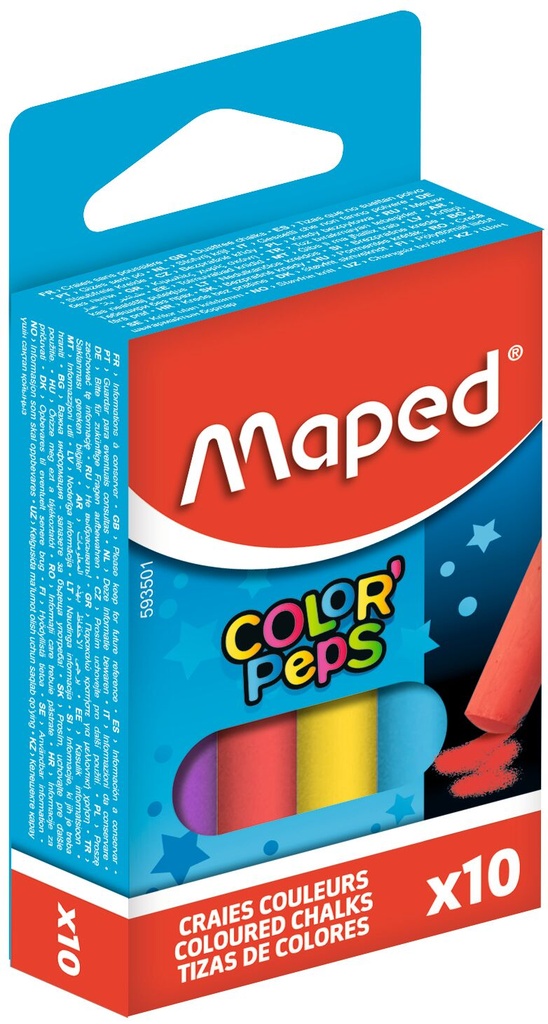 Krijt Maped assorti (10)