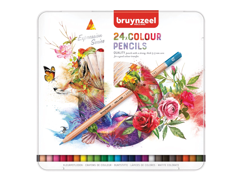 Kleurpotlood Bruynzeel Expression assorti (24)