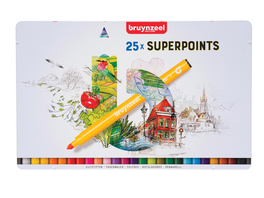 Viltstift Bruynzeel Expression assorti (25)