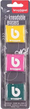 Kneedgum Bruynzeel assorti blister (3)