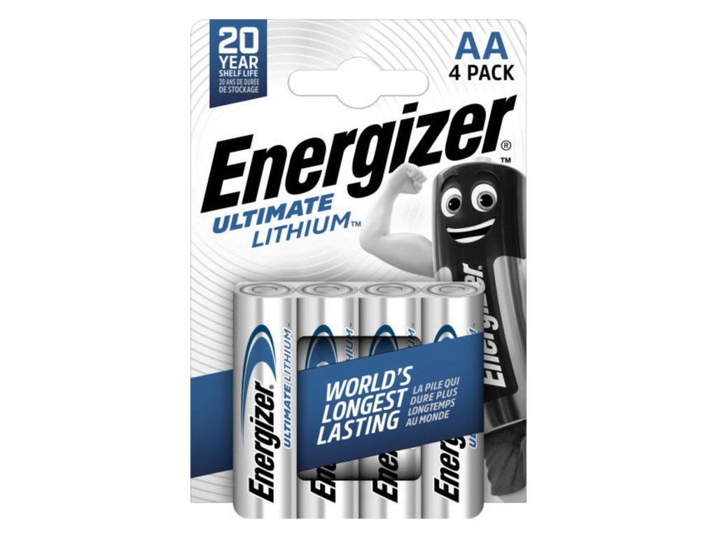 Batterij Energizer Ultimate Lithium AA 1,5V (4)