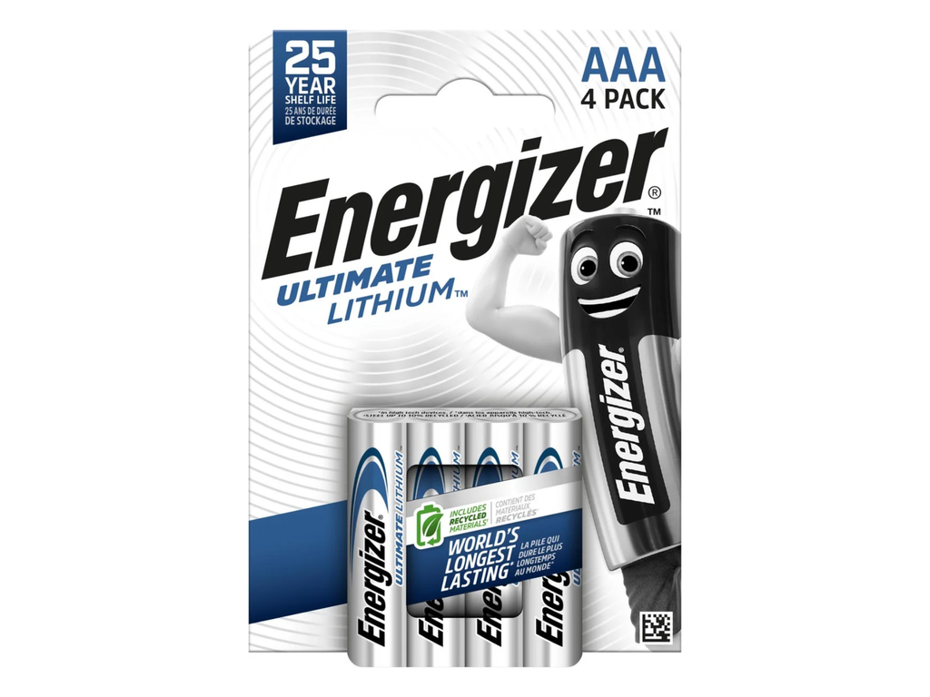 Batterij Energizer Ultimate Lithium AAA 1,5V (4)