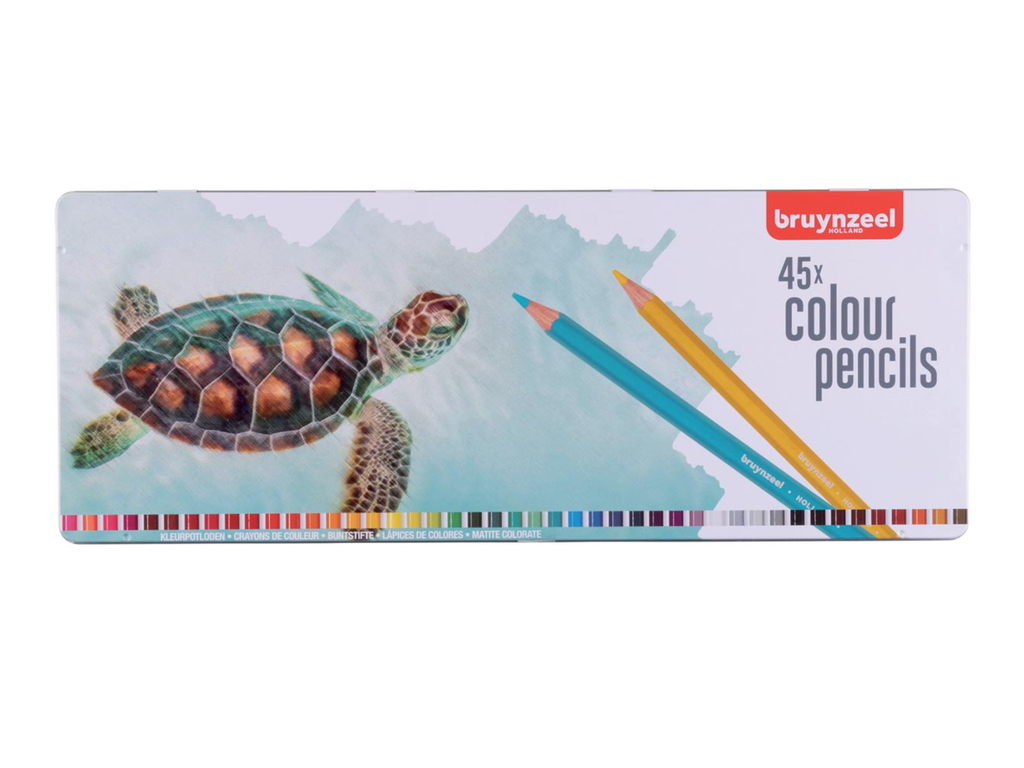 Kleurpotlood Bruynzeel Schildpad assorti (45)