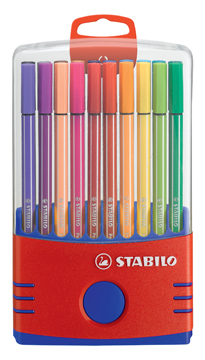 Viltstift Stabilo Pen 68 classic doos assorti (20)