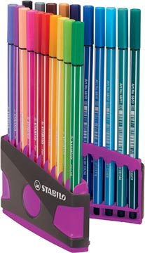 Viltstift Stabilo Pen 68 ColorParade assorti (20)