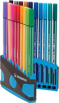 Viltstift Stabilo Pen 68 ColorParade assorti (20)