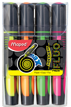 Maped markeerstift Fluo Peps max assorti (4)