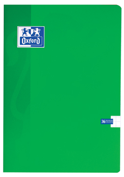 Schrift Oxford School karton A4 geruit 10mm 72blz assorti