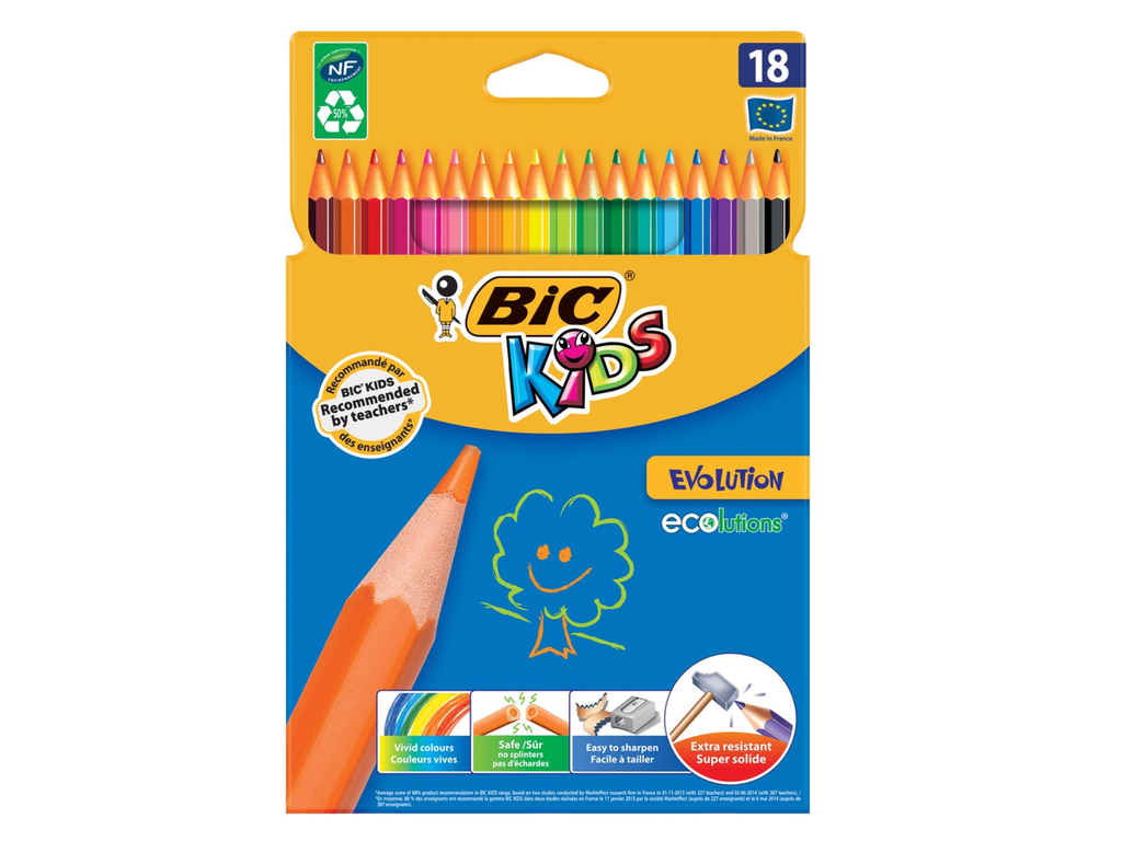 Kleurpotlood Bic Kids ecolutions evolution (18)
