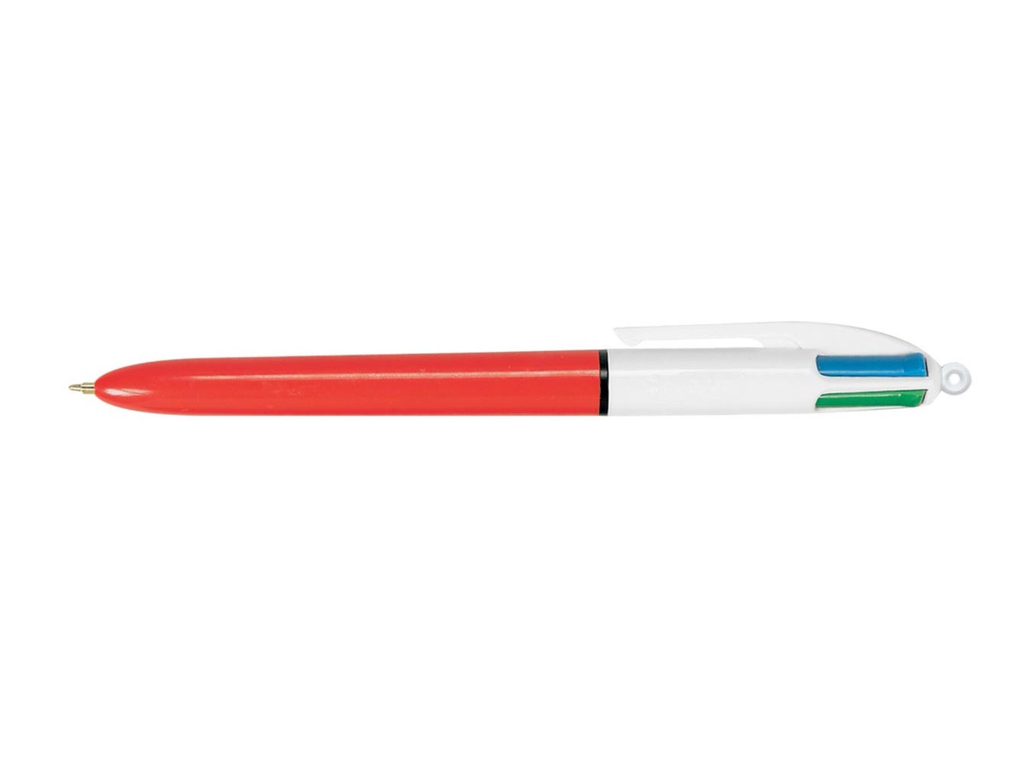 Balpen Bic 4 Colours Original fijn