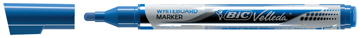 Whiteboardmarker Bic Velleda Pocket ronde punt 2,2mm blauw