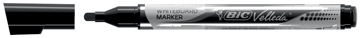 Whiteboardmarker Bic Velleda Pocket ronde punt 2,2mm zwart