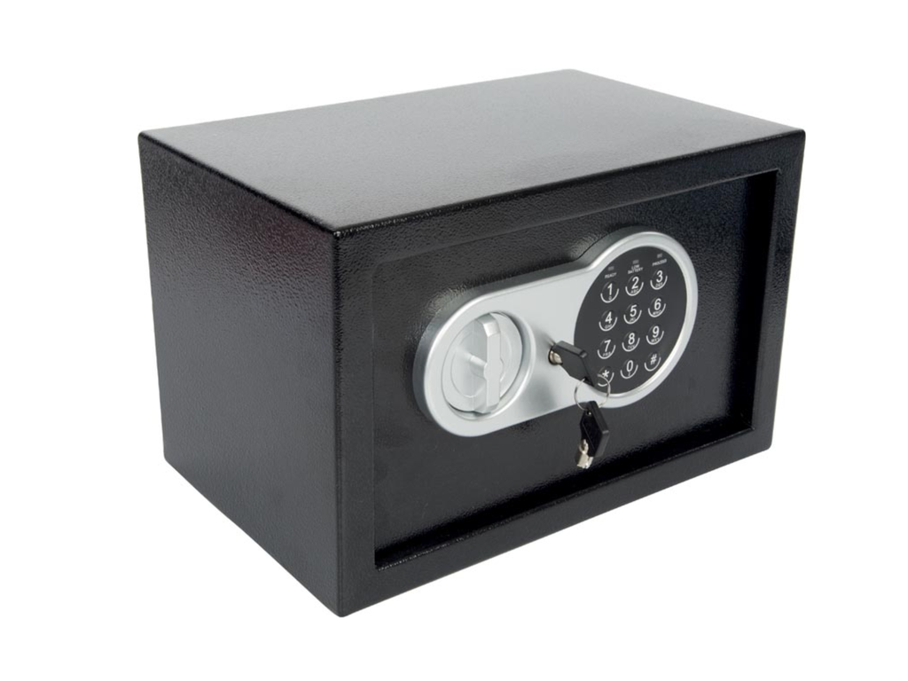 Kluis Toolland elektronisch met 3- tot 8-cijferige code 20x31x20cm