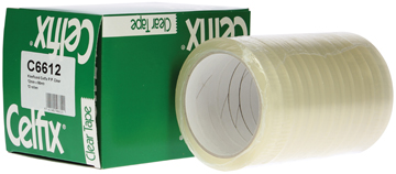 Plakband Celfix PP 12mmx66m voor grote afroller
