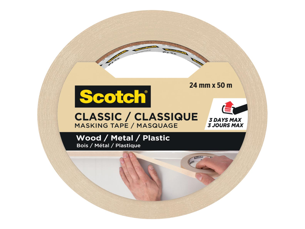 Afdekplakband Scotch Classic 24mmx50m