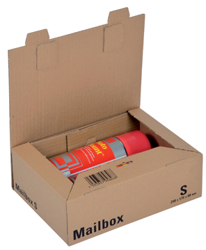 Verzenddoos Colompac Small 250x175x80mm bruin