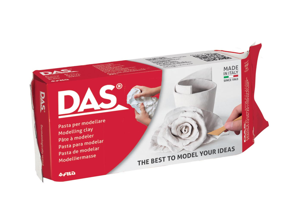 Boetseerklei Das 500g wit