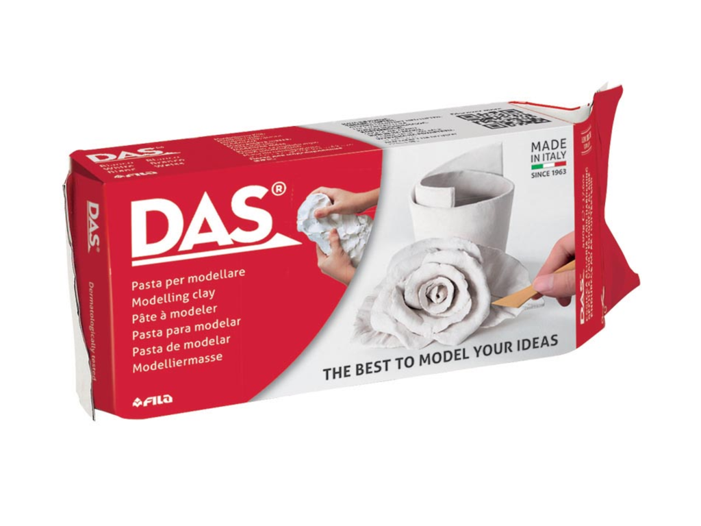 Boetseerklei Das 1kg wit