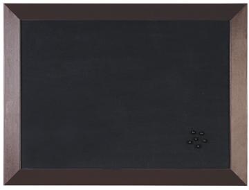 Notitiebord Bisilque Kamashi 45x60cm bruin houten frame