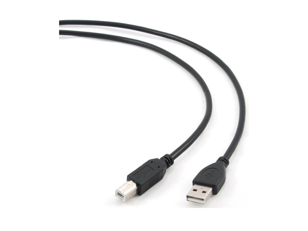 Kabel Cablexpert USB 2.0 A-stekker/B-stekker 3m zwart