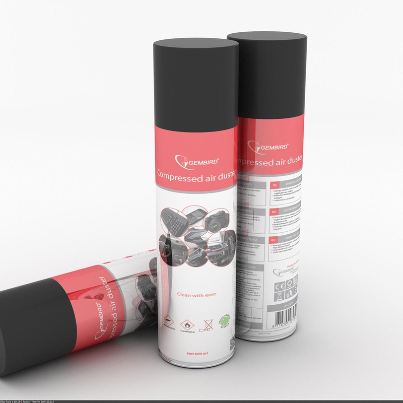 Persluchtreiniger Gembird 600ml