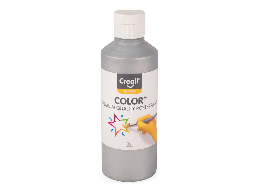 Plakkaatverf Creall 250ml zilver