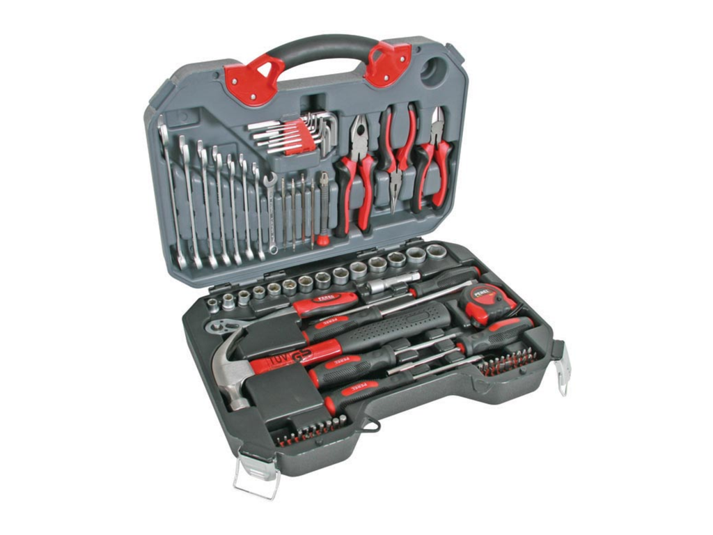 Gereedschapsset Perel 78-delig