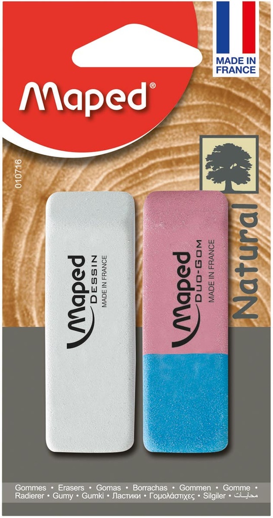 Gum Maped Dessin & Duo blister