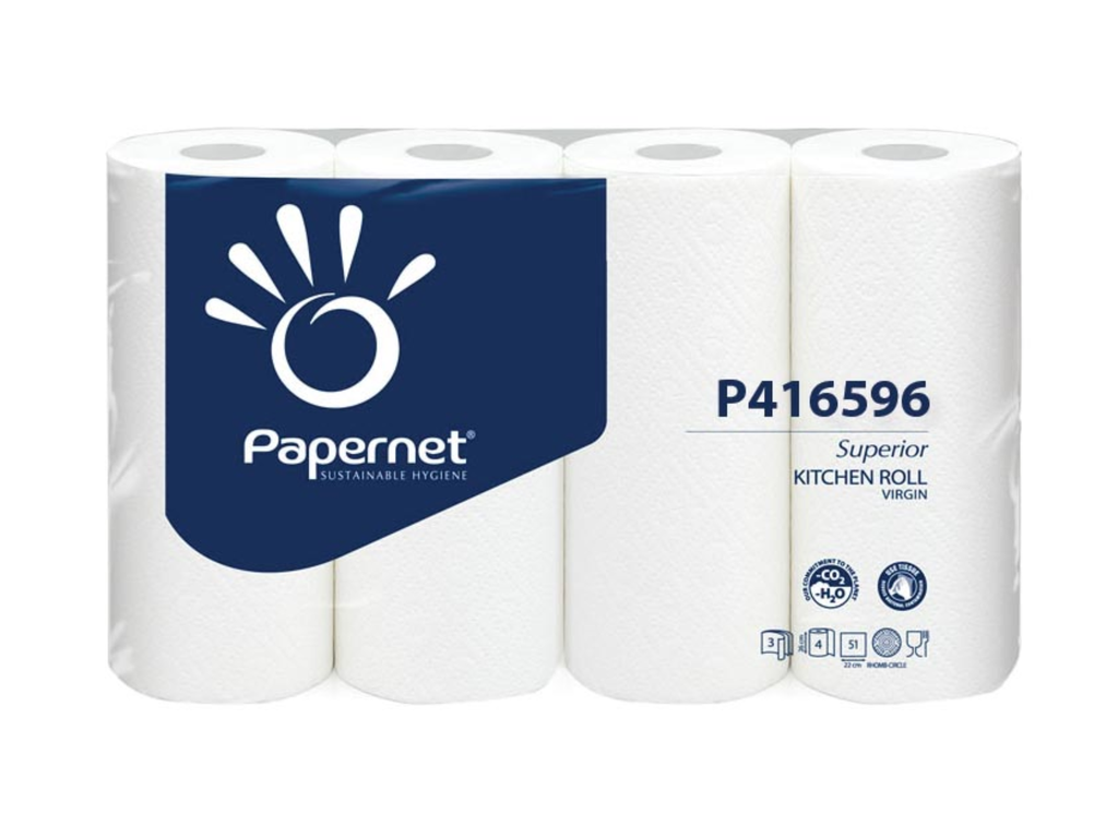 Keukenrol Papernet Superior 3-laags 51vel (4)
