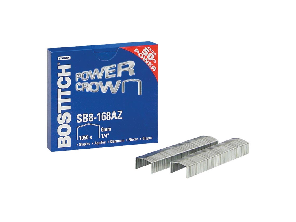 Nietjes Bostitch SB8-168AZ verzinkt 6mm (1050)