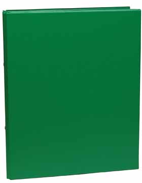 Ringmap Aurora PVC A4 2 O-ringen 25mm rug 40mm groen
