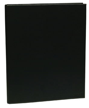 Ringmap Aurora PVC A4 4 O-ringen 25mm rug 40mm zwart