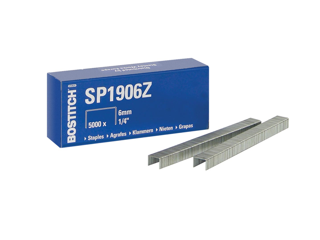 Nietjes Bostitch SP1906Z verzinkt 6mm (5000)
