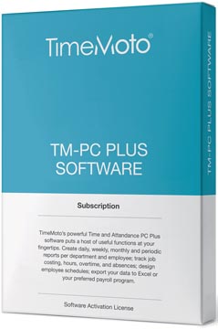 Software voor tijdsregistratiesystemen Safescan TimeMoto Pc Plus