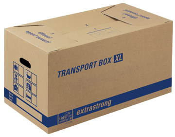 Verzenddoos Tidypac 680x350x355mm bruin