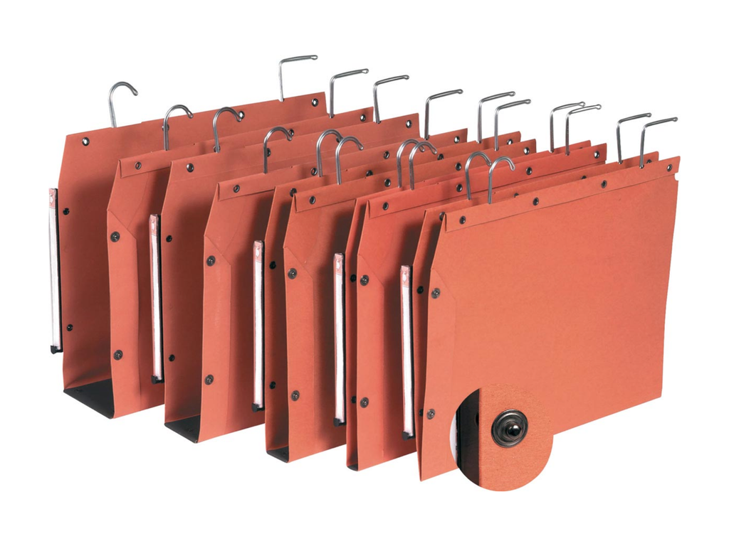 Hangmap Elba T.U.B metalen haken kast 330mm V-bodem oranje