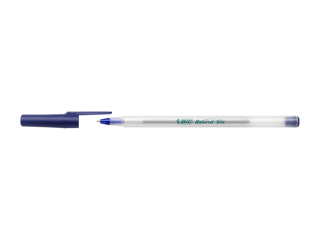 Balpen BIC Ecolutions Round stic blauw