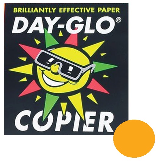 Day-glo DIN A3 100gr fluo oranje (250)