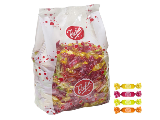 [CAT-C2385] Snoep Trefin Cristal Fruit Mix 3kg