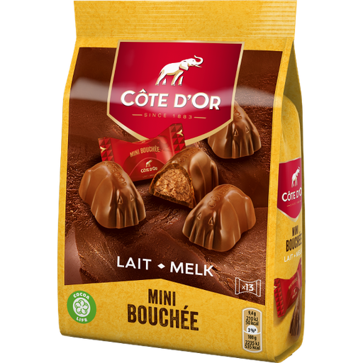 [CAT-C38239] Chocolade Côte d'or Mini Bouchée melk 1kg (100)