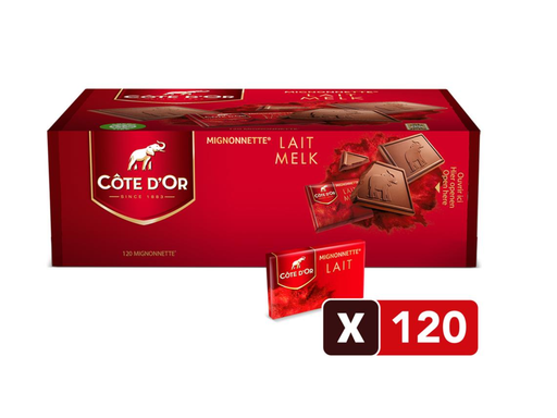 [CAT-C6481] Chocolade Côte d'or Mignonnettes Melk (120)(46980)