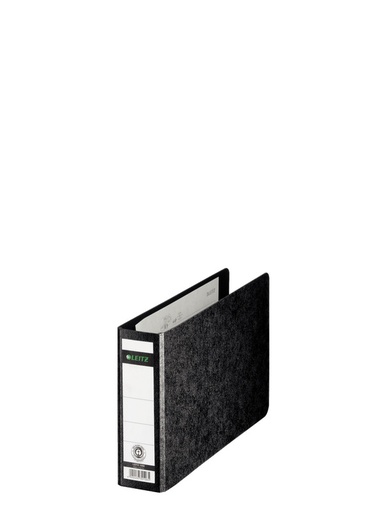[ESS-10660000] Ordner Leitz 180° karton A5 dwars rug 55mm zwart