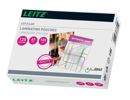[ESS-33805] Lamineerhoes Leitz iLam A7 2x125µ glanzend (100)