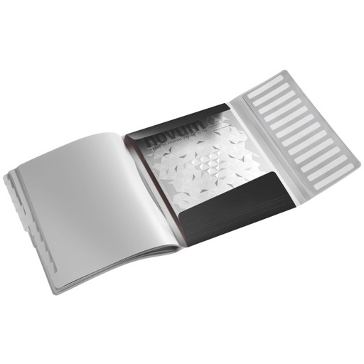 [OUT-39960094] Sorteermap Leitz Style PP A4 12-vaks satijn zwart