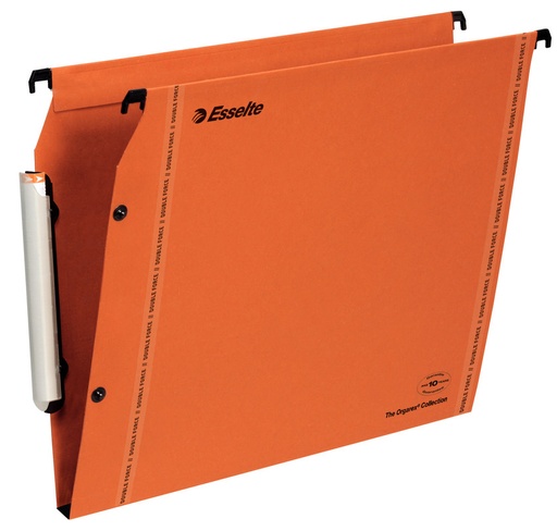 [ESS-49924] Hangmap Esselte Orgarex VisioPlus karton A4 330mm 15mm bodem kast oranje (25)