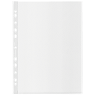 [ESS-627501] Showtas Esselte Premium 100% Recycled PP A4 100 micron 11-gaats gekorreld transparant (100)