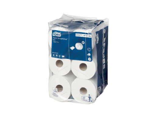 [OND-472193] Toiletpapier Tork SmartOne Mini T9 2-laags 620vel (12)