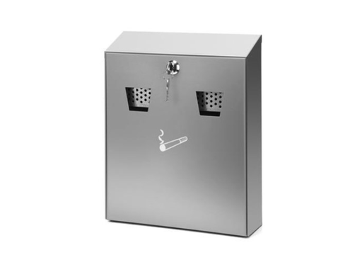 [OND-O043750] Wandasbak H32 RVS 32x26x14cm met binnenemmer grijs